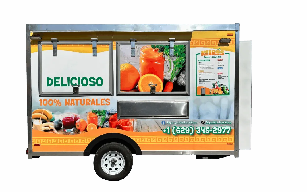 Mobile kitchen trailer