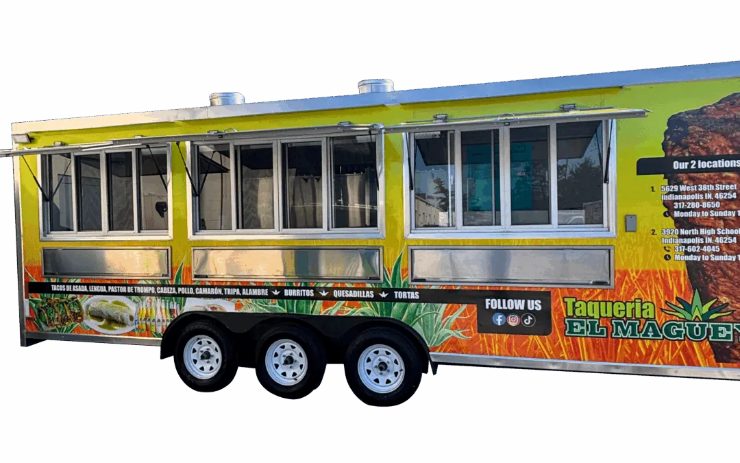 Custom food trailer
